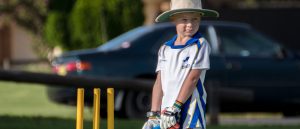 Ryde Hunters Hill junior cricketer